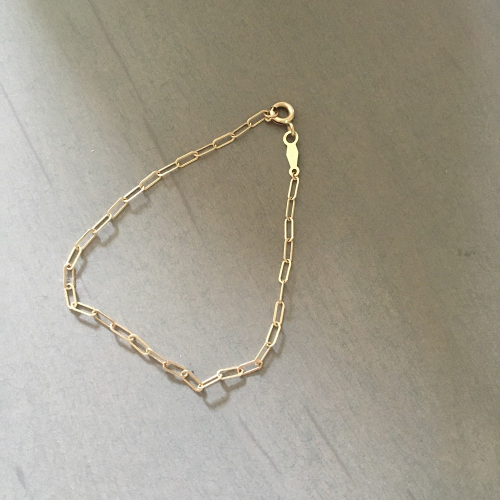 Catbird 1976 bracelet 14k gold. Approximately 6 inches.